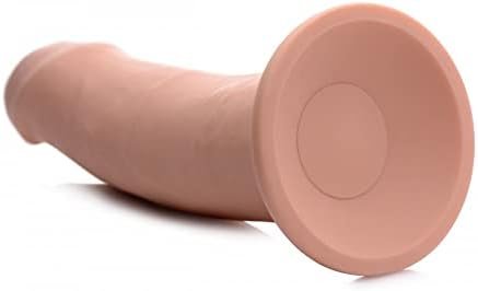 Lynx 7X Inflatable And Vibrating Silicone Dildo - 7 Inches - Image 3