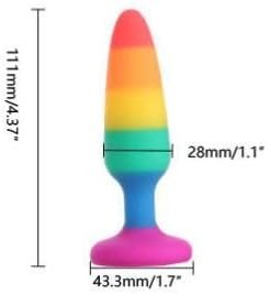 Vestibular Butt Joint Anal Plug Masturbation For Men And Women Multi Color Silicone Anal Plug Toys For Adults - Image 3