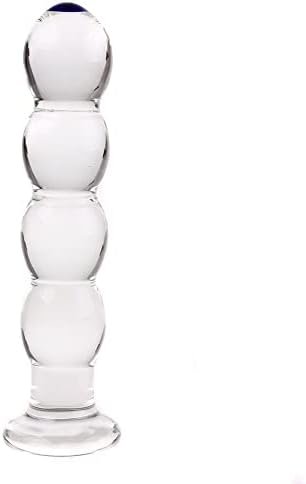 Wowlife Calabash Glass Dildo Crystal Pleasure Wand Anal Plug Dildos (Calabash)