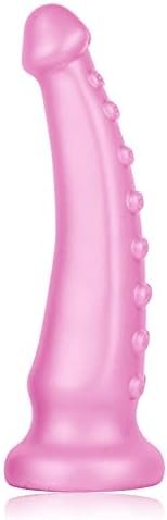 Soft Realistic Dildo With Strong Suction Cup For Hands-Free, Body-Safe Liquid Silicone Material Lifelike Penis Adult Toy For Vaginal G-Spot And Anal Play (Medium)