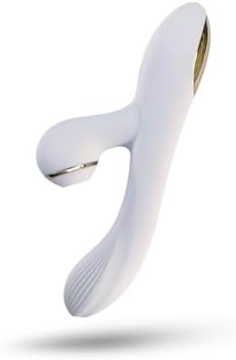 G-Spot Rabbit Thrusting Dildo Vibrator - Silicone, Rechargeable, Waterproof, Dildo Vibration Machine - 10 Vibration, 5 Thrust Mode - Clitoral Vacuum Rabbit Sex Toy For Women, Adults And Couple