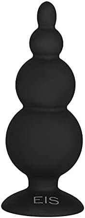 Eis Christmas Tree Anal Plug With Suction Cup - Silicone Anal Dildo, Butt Plug With Increasing Diameter, Wide Base - Ideal For Beginners, Anal Training