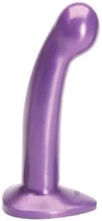 Tantus Sex/Adult Toys Sport Dildo - 100% Utra-Premium Flexible Silicone Perfect For Couples, Men, Women, Lgbtq - Glossy, Midnight Purple