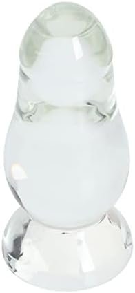 Epichao 6.2" Large Glass Anal Dildo Big Crystal Butt Plug Anal Trainer Butt Expander Toy For Advanced Players - Image 3
