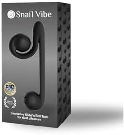 Snail Vibe Vibrator For Clitoris And G-Spot, Unique Design (Black) Adult Only - Image 2