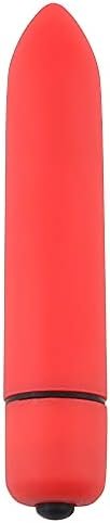 Powerful Bullet Vibrator With 10 Modes, Portable Mini Pocket Vagina Stimulator, Waterproof Super-Strong Adult Sex Toys For Women With Discreet Package Red