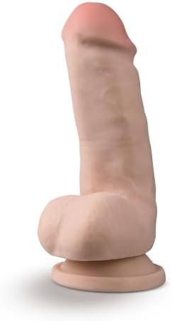 Blush Coverboy Mr. Fix It - 7 ” Long Realistic Beige Dildo - 2 ” Extra Thick - Strap On Compatible Sturdy Suction Cup For Hands Free Play - Body Safe Vaginal Anal Fantasy Kinky Sex Toy For Women Men - Image 3