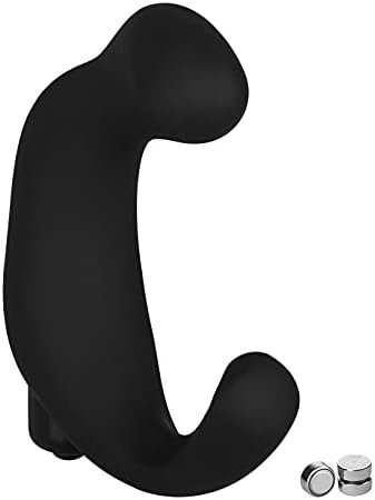 Eis Deluxe Pleasure Boomerang Anal Vibrator - Prostate Vibrator, Perineum Massager, Skin-Friendly Silicone - Battery Operated - Image 2
