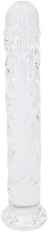 Diamond Dildo Butt Plug, Eastern Delights 7.5 Inches Glass Pleasure Wand Crystal Massager - Image 3