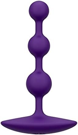 Romp Amp Anal Beads - Anal Toys For Men Women Couples - 5 Inch Silicone Anal Sex Toy - Graduated Beads For Prostate Stimulation - Small & Flexible Adult Sex Toy