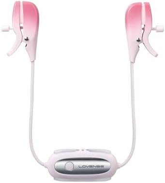 Lovense Gemini Vibrating Nipple Clamps, Bluetooth Adjustable Nipple Stimulator With App Remote Control, Rechargeable Sex Toys For Women Men Couples Play