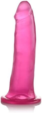 Lynx 7 Inch Ice Dildo - Pink