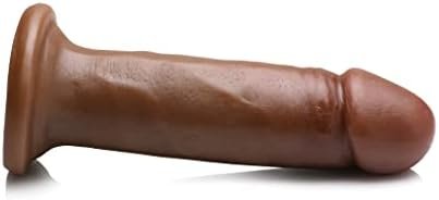 Lynx 6 Inch Dildo - Brown - Image 2