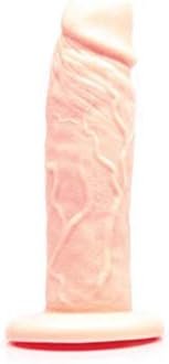 Tantus Sex/Adult Toys Sam Dual Density Vibrating Dildo- 100% Utra-Premium Silicone Harness & Suction Cup Compatible Realistic, G-Spot & P-Spot Stimulation For Anal, Vaginal, Men, Women, Lgbtq - Mocha