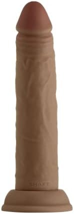 Shaft Model J Flexiskin Double Layered Realistic Dildo Vibrator - Deeper Penetration Extremely Soft Sex Toys - Premium Liquid Silicone Dildo Penis Replica Adult Play Sex Toy For Lesbian Gay And Couple
