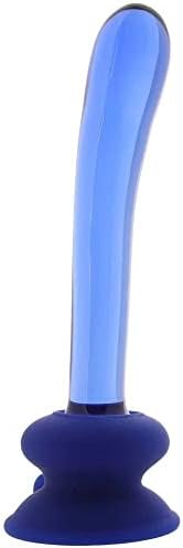 No. 89 Glass G Spot Dildo And Water Based Lube (1Oz) Purple