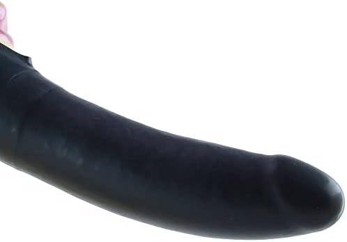 The Original Accomodator Latex Dong - Black - Image 2