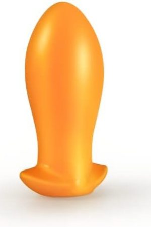 Big Butt Plug Anal Trainer: Ultra Soft Anal Plug Prostate Massager Dilators For Anus, Mango Shape Big Butt Toy Plug Anal Sex Toy, G-Spot Dildo For Beginners Advanced Players (Medium)