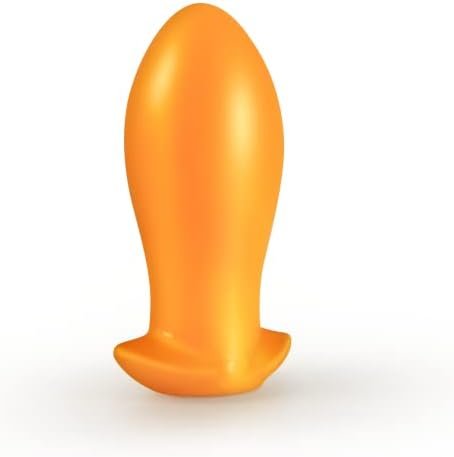 Big Butt Plug Anal Trainer: Ultra Soft Anal Plug Prostate Massager Dilators For Anus, Mango Shape Big Butt Toy Plug Anal Sex Toy, G-Spot Dildo For Beginners Advanced Players (Medium)
