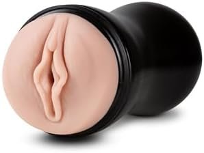 M For Men Soft & Wet Pussy With Pleasure Ridges - Self Lubricating Ultra Soft Realistic Male Masturbator Stroker - Perfectflo Mimics Bj Suction - 1 Size Fits All - Squeezable To Intensify Orgasms