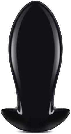 Aobrong Big Butt Plug Trainer, Soft Anal Plug Prostate Massage Waterproof Anal Sex Toys For Beginner Advanced Adult Men Women And Couple (Clear L)