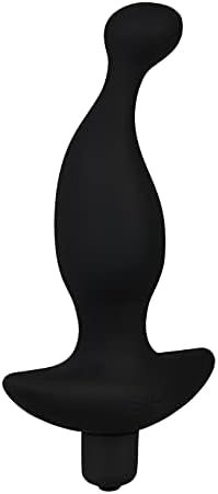 Eis Curvy Wonder Anal Vibrator - Prostate Vibrator, Vibrating Anal Plug, Anal Dildo, Ergonomic, Wide Base - Suitable For Beginners, Skin-Friendly Silicone, Waterproof - Image 2