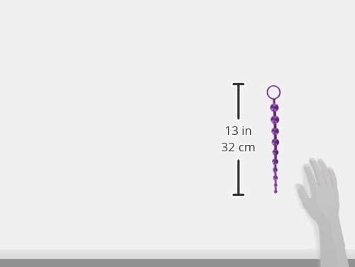 Lynx Anal Beads - Purple - Image 2