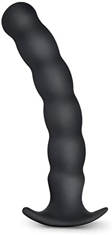 Fst Silicone Anal Plug G-Spot Stimulator Anal Beads Prostate Massage Butt Plug Sex Toy For Men Women (L)