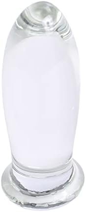 Aptitan 5.5" Large Glass Butt Plug Big Crystal Anal Plug Anal Masturbation Butt Expander Anal Trainer Toy - Image 3