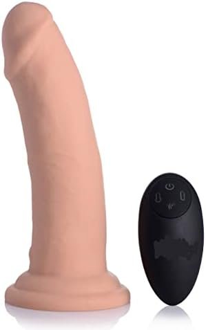 Lynx 7X Inflatable And Vibrating Silicone Dildo - 7 Inches - Image 2