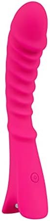 Eis G-Spot Vibrator - Ribbed Vibrator For G-Spot Stimulation, 7 Vibration Programs - Skin-Friendly Silicone, Waterproof, Rechargeable