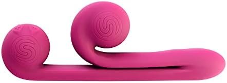 Snail Vibe Vibrator For Clitoris And G-Spot, Unique Design (Pink) Adults Only
