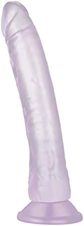 Eis Deluxe Dark Knight Suction Cup Dildo - Dildo For G-Spot Stimulation With Flexible Shaft - Realistic Look, Hands-Free Pleasure, 7.5 Inches (Black) - Image 3