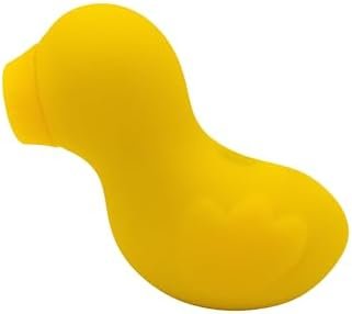 Natalie'S Toy Box Lucky Duck Suction Stimulator, Rechargeable Waterproof Massager For Clitoral, Vaginal Or Nipple Stimulation, 7 Functions, Abs Silicone Adult Sex Toy