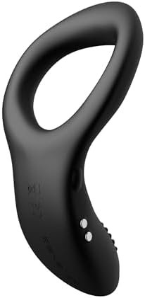 Lovense Diamo Vibrating Penis Ring, Cock Ring For Men, Prostate Massager, Long Distance Bluetooth Remote Reach With Music Sync, Partner & App Control, Male Sex Toys