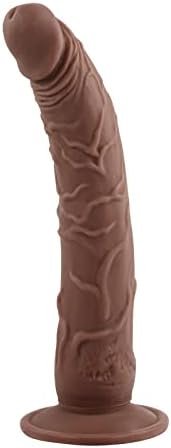 8.8 Inch Extra Long Realistic Dildo With Strong Suction Cup,Flexible Silicone For Vaginal G-Spot And Anal Play,Adult Sex Toy