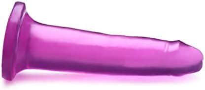 Lynx 6 Inch Ice Dildo - Purple - Image 2