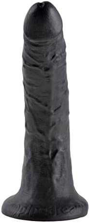 Pipedream King Cock Dildo, Black, 10 Inch