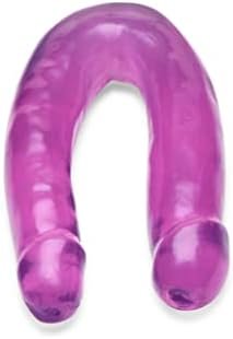Lynx Double Ice Dildo - Purple - Image 2