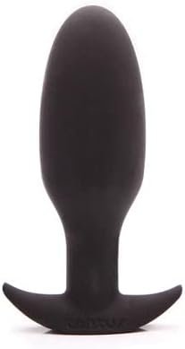 Tantus Sex/Adult Toys Ryder Butt Plugs - 100% Ultra-Premium Satin Finish Flexible Silicone Anal Safe For Men, Women, Lgbtq, Couples - Onyx - Image 2
