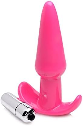 Lynx Smooth Vibrating Anal Plug - Pink - Image 2