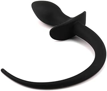 Silicone Anal Plug Fox Tail For Beginners Waterproof Smooth Touch Anal Sex Toys Beads For Women Men(Black) - Image 3