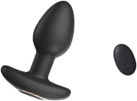 Vibrating Butt Plug Prostate Massager With Remote Control – Pinky Time Anal Vibrator With 10 Vibration Modes Rechargeable Waterproof Silicone With, Anal Sex Toys For Men Women And Couples Black