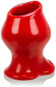 Oxballs Pighole-3, Hollow Plug, Red, Large - Image 3
