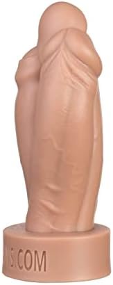 Silicone Realistic Triple Dildos - Large Thick Dildo With Strong Suction Cup For Advanced Players - Realistic Lifelike Fake Penis For Sensual Pleasure - Anal Adult Sex Toys For Women And Men