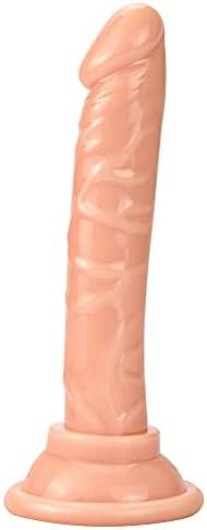 Dildo Butt Plug Anal Plug Penis With Strong Base Sucker Wearing Dildo For Men Women Soft Easy Bend Tpe Sex Factory (Pink)