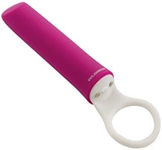 Doc Johnson Ivibe Select - Iplease - Powerful 20 Function Vibrator With Silicone Grip Ring - Quiet Motor, Small Size, Waterproof, Usb Rechargeable - Pink/White (6026-05-Am) - Image 3