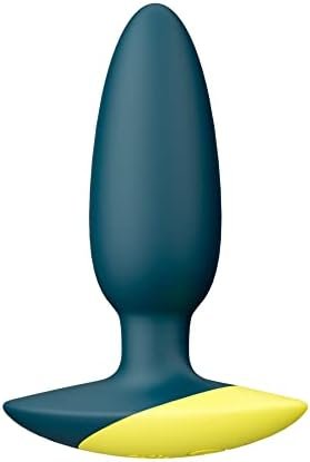 Romp Bass Vibrating Butt Plug - 4 Inch Silicone Anal Plug For Men Women Couples - 6 Intensity Levels For Prostate Stimulation - Waterproof Anal Sex Toy - Rechargeable Couple Sex Toy