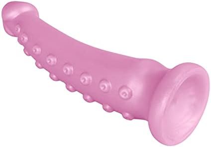 Soft Realistic Dildo With Strong Suction Cup For Hands-Free, Body-Safe Liquid Silicone Material Lifelike Penis Adult Toy For Vaginal G-Spot And Anal Play (Medium) - Image 2