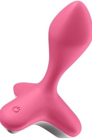 Satisfyer Game Changer Anal Vibrator - Vibrating Anal Sex Toy, Butt Plug, Prostate Stimulator Toys, Anal Dildo With Wide Base - Waterproof, Rechargeable (Pink)